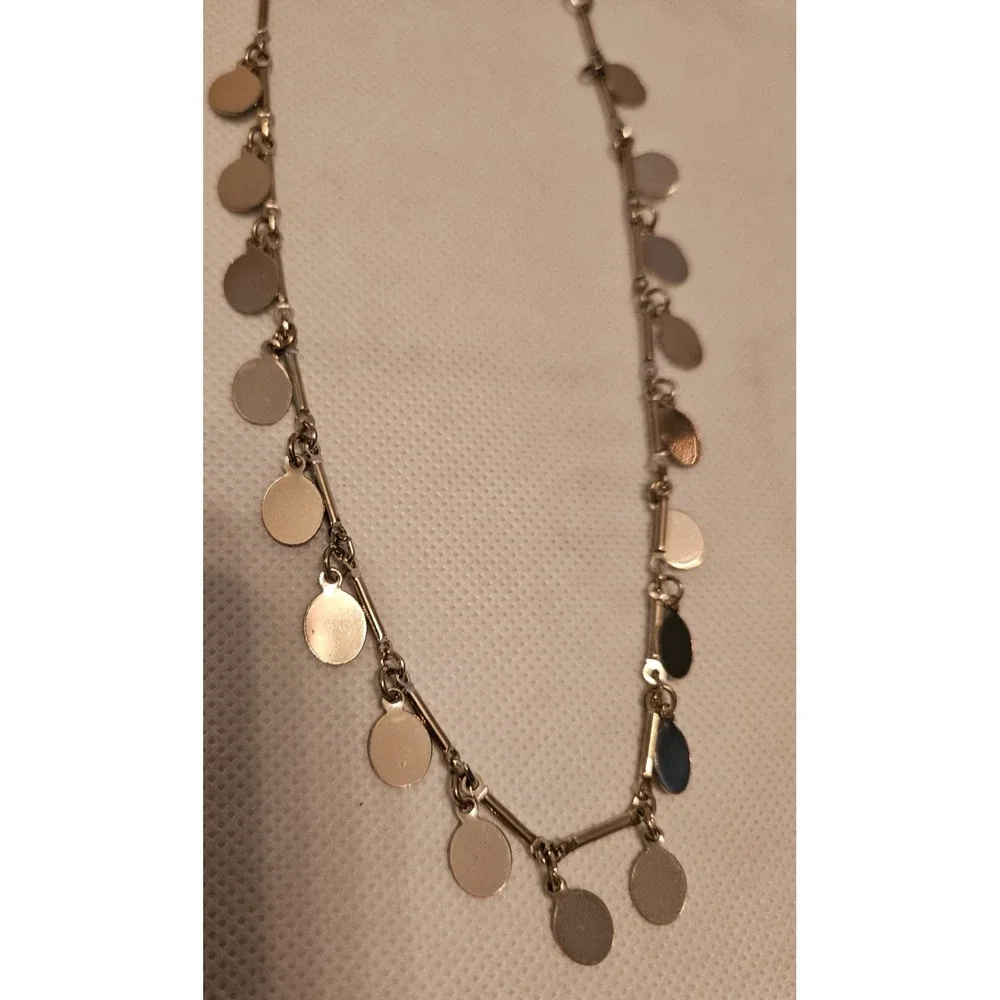 Vintage‎ COROCRAFT CORO CORO CRAFT 16 inch Silver Tone Necklace